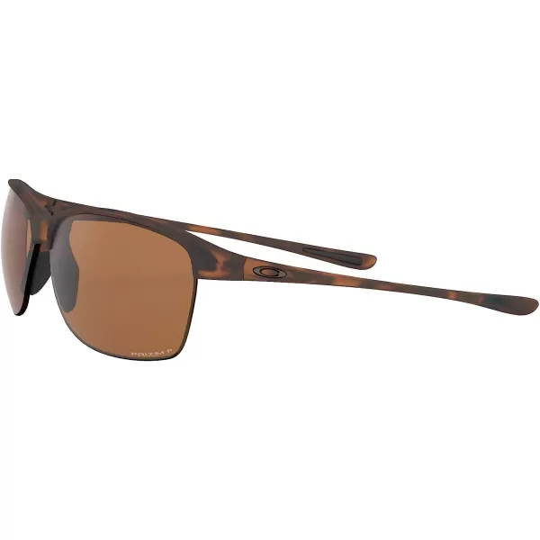 imageOakley Womens Oo9191 Unstoppable Rectangular SunglassesMatte Brown TortoisePrizm Tungsten Polarized