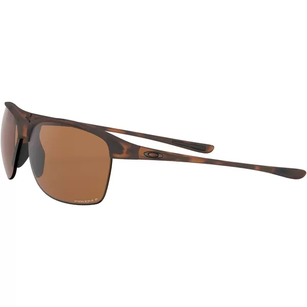 imageOakley Womens Oo9191 Unstoppable Rectangular SunglassesMatte Brown TortoisePrizm Tungsten Polarized
