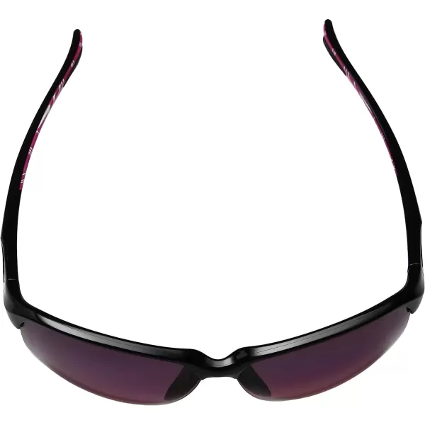 imageOakley Womens Oo9191 Unstoppable Rectangular SunglassesPolished BlackRose Gradient Polarized