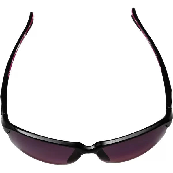 imageOakley Womens Oo9191 Unstoppable Rectangular SunglassesPolished BlackRose Gradient Polarized