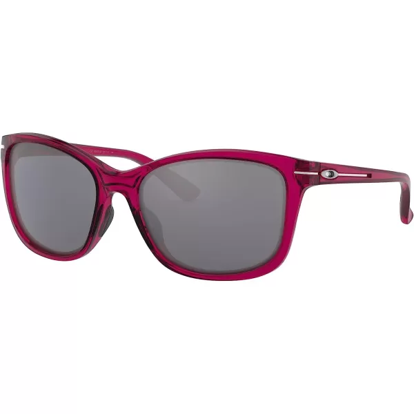 imageOakley Womens Oo9232 Dropin Cat Eye SunglassesCrystal Raspberry RoseBlack Iridium