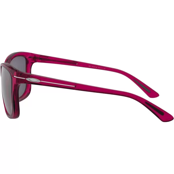 imageOakley Womens Oo9232 Dropin Cat Eye SunglassesCrystal Raspberry RoseBlack Iridium