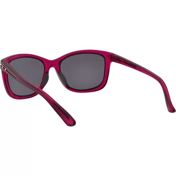 imageOakley Womens Oo9232 Dropin Cat Eye SunglassesCrystal Raspberry RoseBlack Iridium