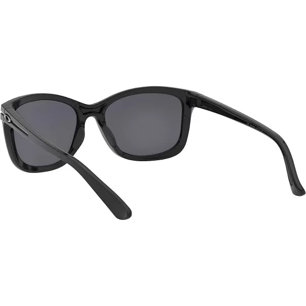 imageOakley Womens Oo9232 Dropin Cat Eye SunglassesPolished BlackBlack Iridium