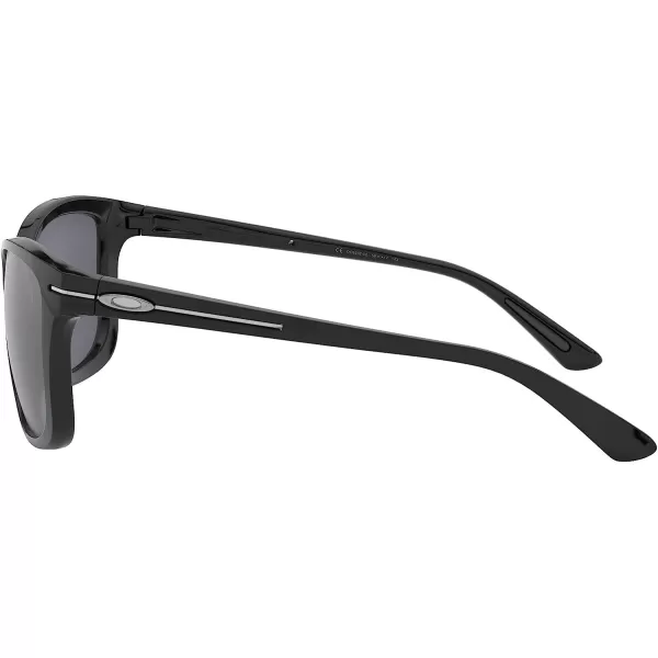 imageOakley Womens Oo9232 Dropin Cat Eye SunglassesPolished BlackBlack Iridium