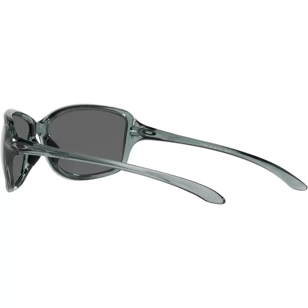 imageOakley Womens Oo9301 Cohort Rectangular SunglassesCrystal BlackPrizm Black Polarized