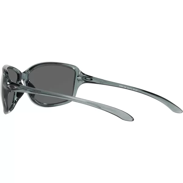imageOakley Womens Oo9301 Cohort Rectangular SunglassesCrystal BlackPrizm Black Polarized