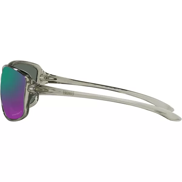 imageOakley Womens Oo9301 Cohort Rectangular SunglassesGrey InkPrizm Jade Polarized