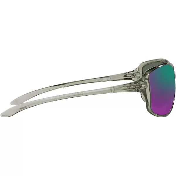 imageOakley Womens Oo9301 Cohort Rectangular SunglassesGrey InkPrizm Jade Polarized