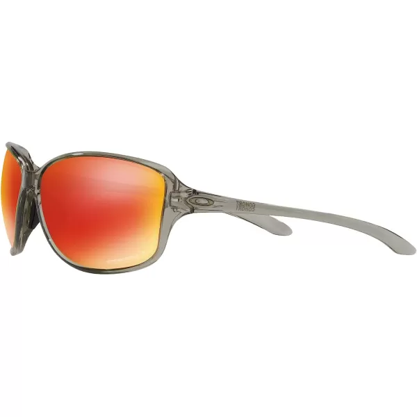imageOakley Womens Oo9301 Cohort Rectangular SunglassesGrey InkPrizm Ruby Polarized