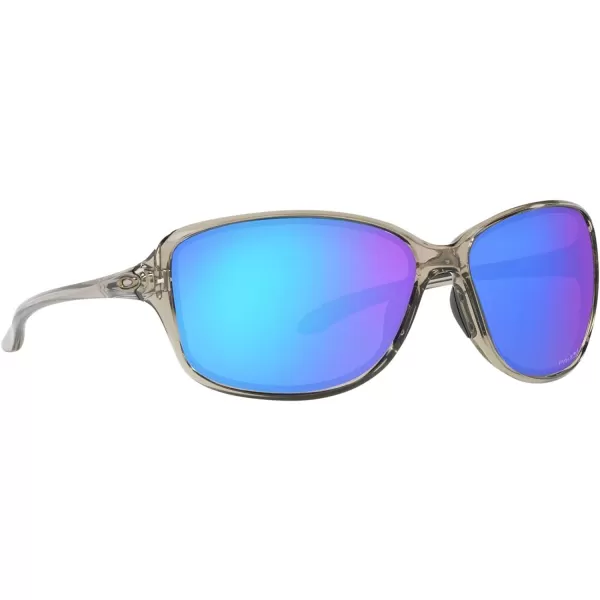 imageOakley Womens Oo9301 Cohort Rectangular SunglassesGrey InkPrizm Sapphire Polarized