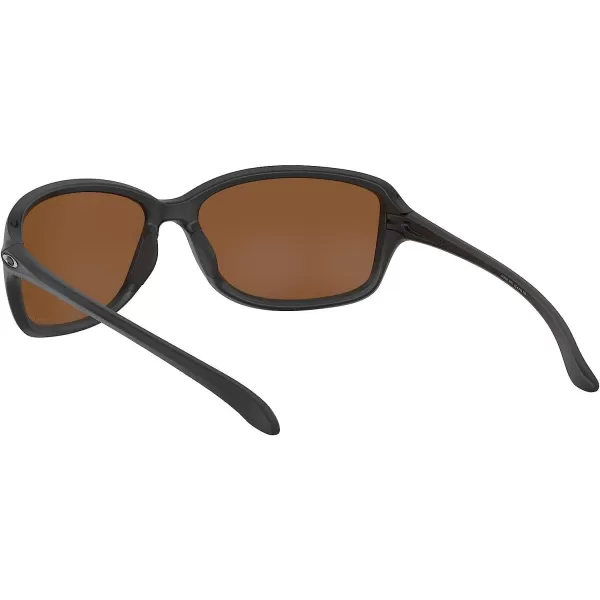 imageOakley Womens Oo9301 Cohort Rectangular SunglassesMatte BlackPrizm Tungsten Polarized