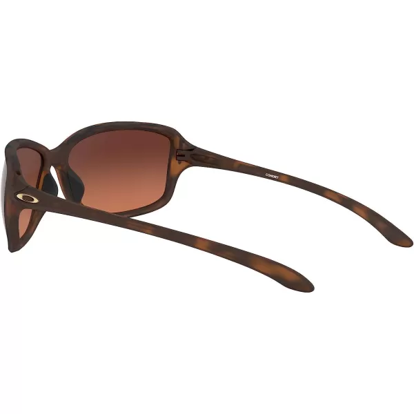 imageOakley Womens Oo9301 Cohort Rectangular SunglassesMatte Brown TortoisePrizm Brown Gradient Polarized