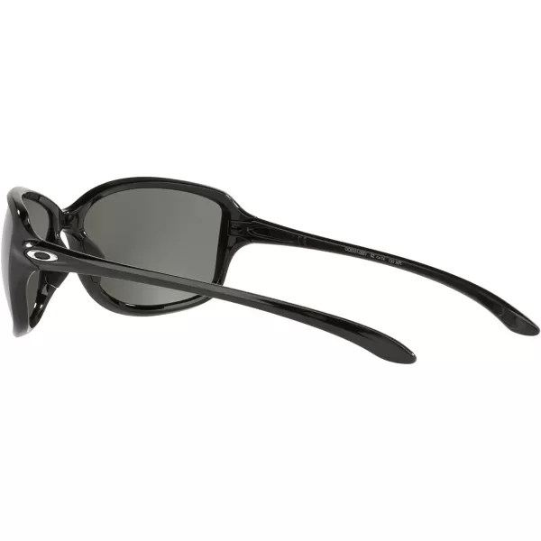 imageOakley Womens Oo9301 Cohort Rectangular SunglassesPolished BlackPrizm Black Polarized