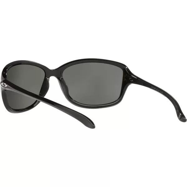 imageOakley Womens Oo9301 Cohort Rectangular SunglassesPolished BlackPrizm Black Polarized
