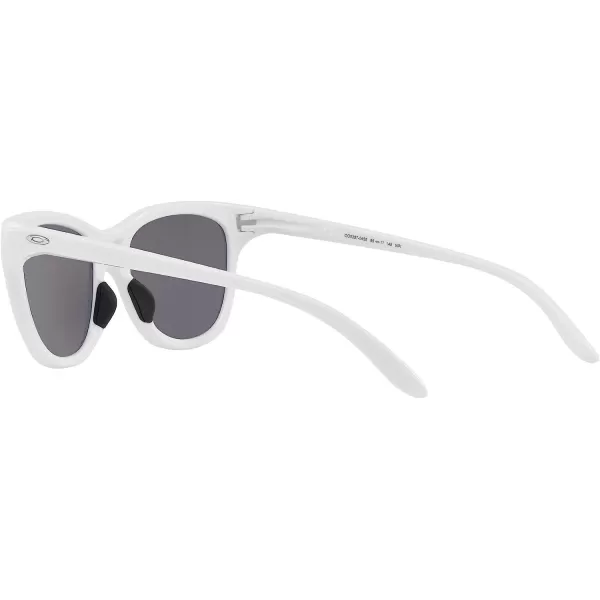 imageOakley Womens Oo9357 Hold Out Cat Eye SunglassesPolished WhiteJade Iridium