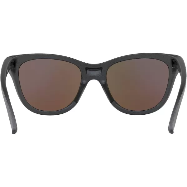 imageOakley Womens Oo9357 Hold Out Cat Eye SunglassesSteelSapphire Iridium Polarized
