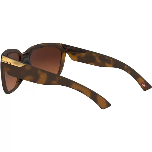 imageOakley Womens Oo9432 Rev Up Square SunglassesMatte Brown TortoisePrizm Brown Gradient