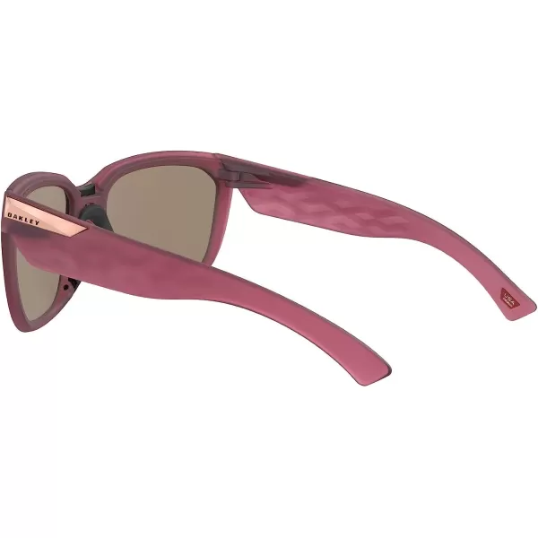 imageOakley Womens Oo9432 Rev Up Square SunglassesMatte Translucent VampirellaPrizm Rose Gold