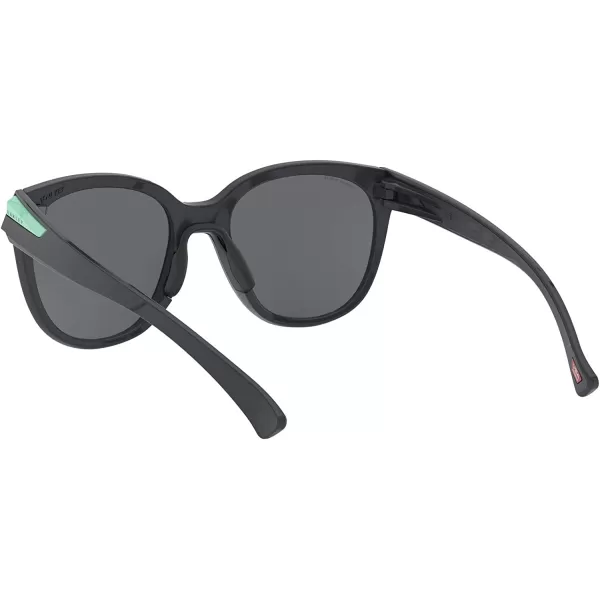 imageOakley Womens Oo9433 Low Key Round SunglassesCarbonPrizm Black