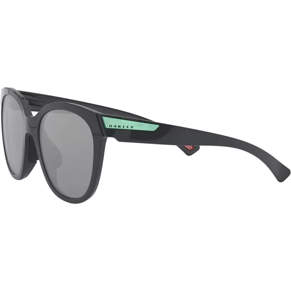 imageOakley Womens Oo9433 Low Key Round SunglassesCarbonPrizm Black