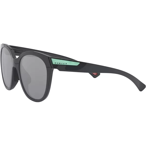 imageOakley Womens Oo9433 Low Key Round SunglassesCarbonPrizm Black