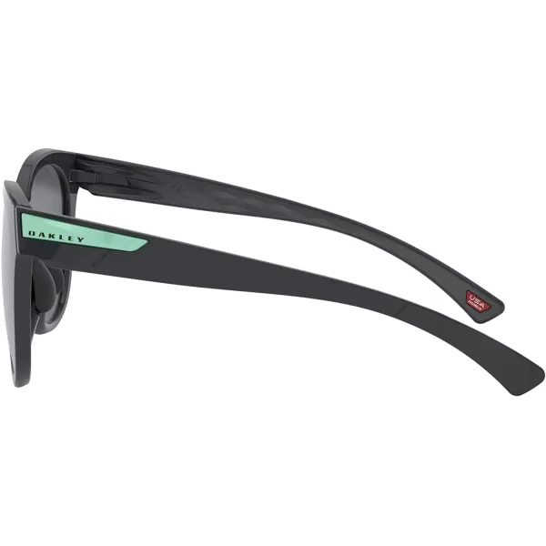 imageOakley Womens Oo9433 Low Key Round SunglassesCarbonPrizm Black