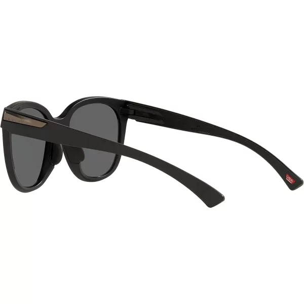 imageOakley Womens Oo9433 Low Key Round SunglassesMatte BlackPrizm Black