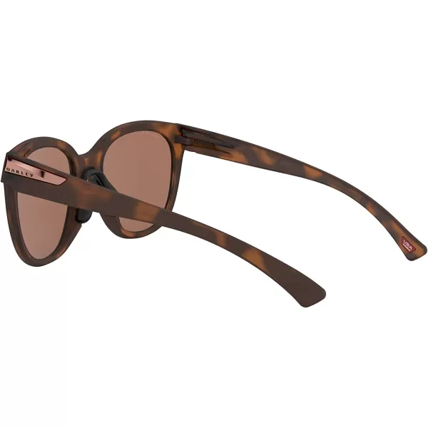 imageOakley Womens Oo9433 Low Key Round SunglassesMatte Brown TortoisePrizm Rose Gold Polarized