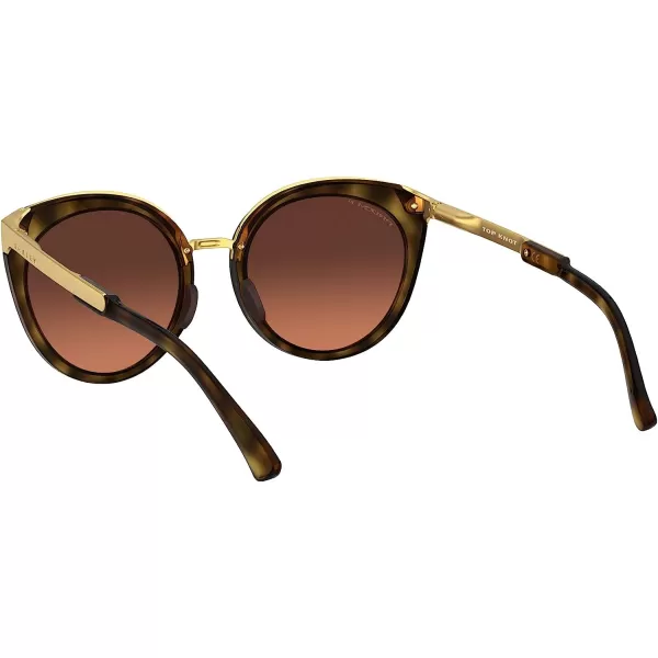 imageOakley Womens Oo9434 Top Knot Cat Eye SunglassesBrown TortoisePrizm Brown Gradient