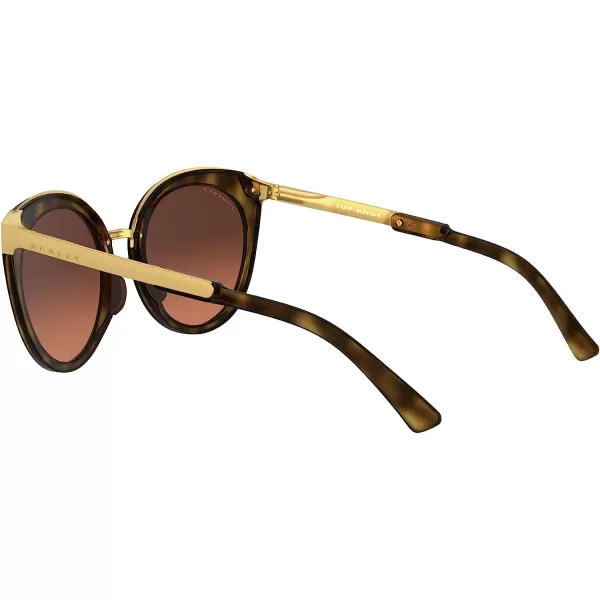 imageOakley Womens Oo9434 Top Knot Cat Eye SunglassesBrown TortoisePrizm Brown Gradient