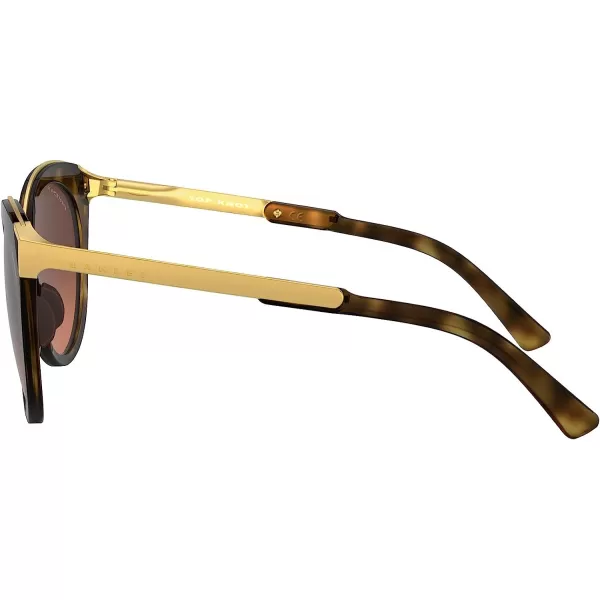 imageOakley Womens Oo9434 Top Knot Cat Eye SunglassesBrown TortoisePrizm Brown Gradient