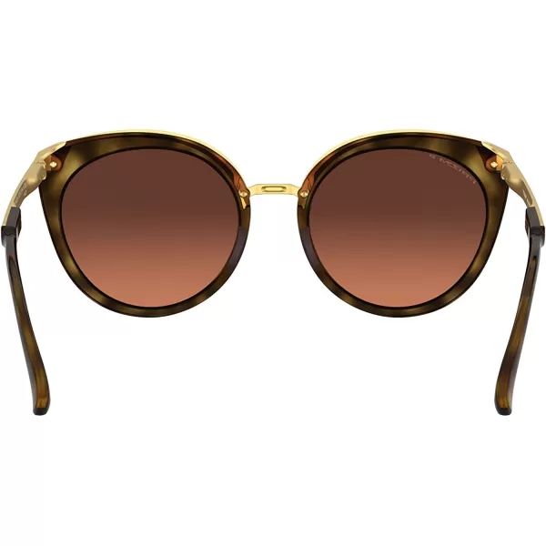 imageOakley Womens Oo9434 Top Knot Cat Eye SunglassesBrown TortoisePrizm Brown Gradient