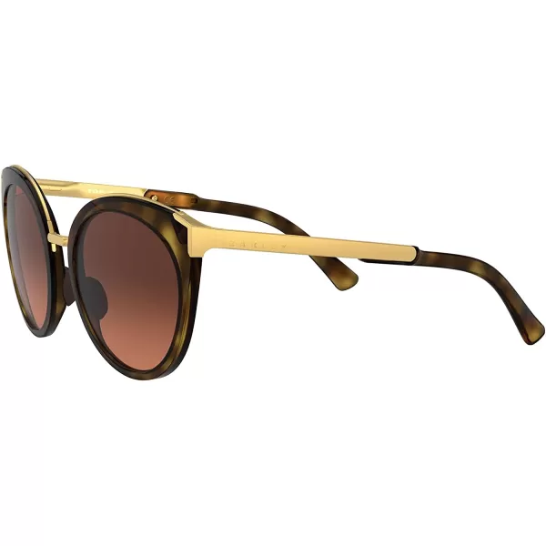 imageOakley Womens Oo9434 Top Knot Cat Eye SunglassesBrown TortoisePrizm Brown Gradient