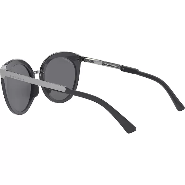 imageOakley Womens Oo9434 Top Knot Cat Eye SunglassesCarbonPrizm Black Polarized