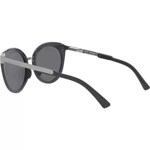 imageOakley Womens Oo9434 Top Knot Cat Eye SunglassesCarbonPrizm Black Polarized