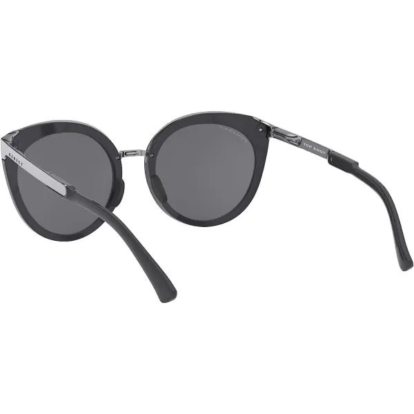 imageOakley Womens Oo9434 Top Knot Cat Eye SunglassesCarbonPrizm Black Polarized