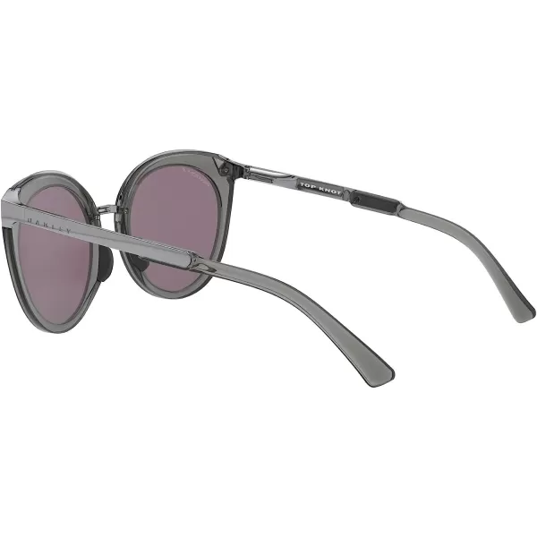 imageOakley Womens Oo9434 Top Knot Cat Eye SunglassesOnyxPrizm Grey