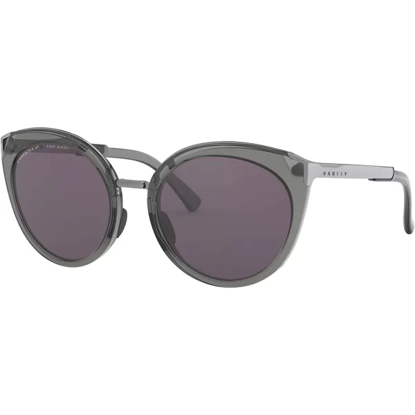 imageOakley Womens Oo9434 Top Knot Cat Eye SunglassesOnyxPrizm Grey