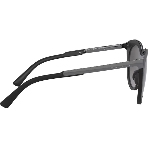 imageOakley Womens Oo9434 Top Knot Cat Eye SunglassesVelvet BlackPrizm Grey Gradient