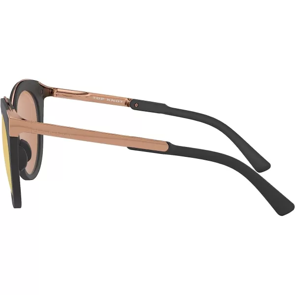 imageOakley Womens Oo9434 Top Knot Cat Eye SunglassesVelvet BlackPrizm Rose Gold Polarized