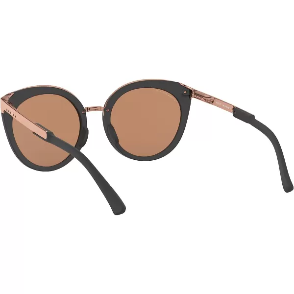 imageOakley Womens Oo9434 Top Knot Cat Eye SunglassesVelvet BlackPrizm Rose Gold Polarized