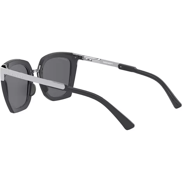 imageOakley Womens Oo9445 Sideswept Round SunglassesCarbonPrizm Black Polarized