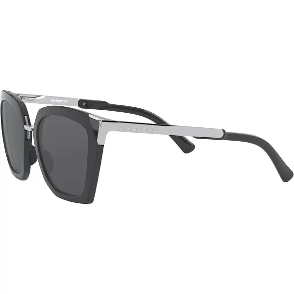 imageOakley Womens Oo9445 Sideswept Round SunglassesCarbonPrizm Black Polarized