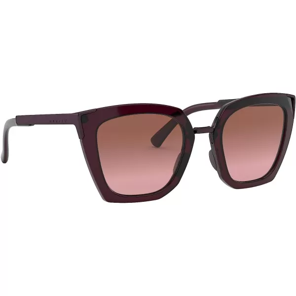 imageOakley Womens Oo9445 Sideswept Round SunglassesCrystal RaspberryG40 Black Gradient