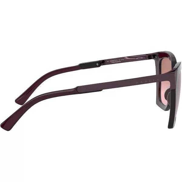 imageOakley Womens Oo9445 Sideswept Round SunglassesCrystal RaspberryG40 Black Gradient
