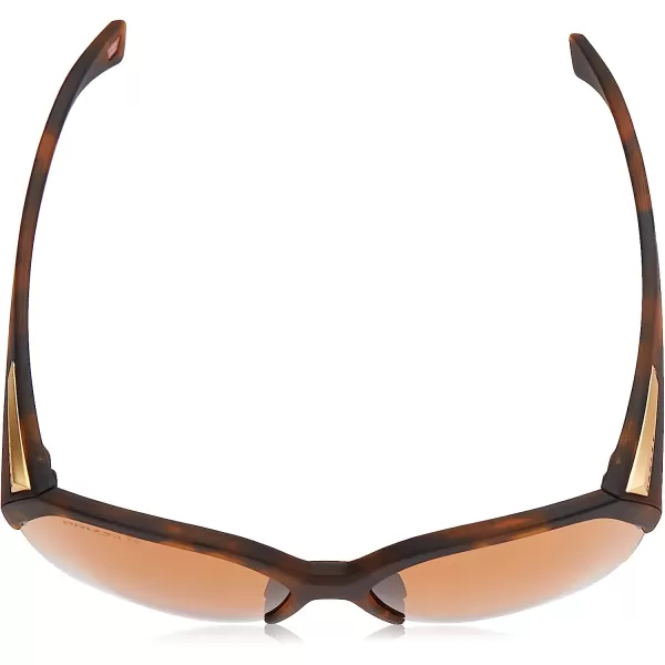 imageOakley Womens Oo9447 Trailing Point Round SunglassesMatte Brown TortoisePrizm Tungsten Polarized