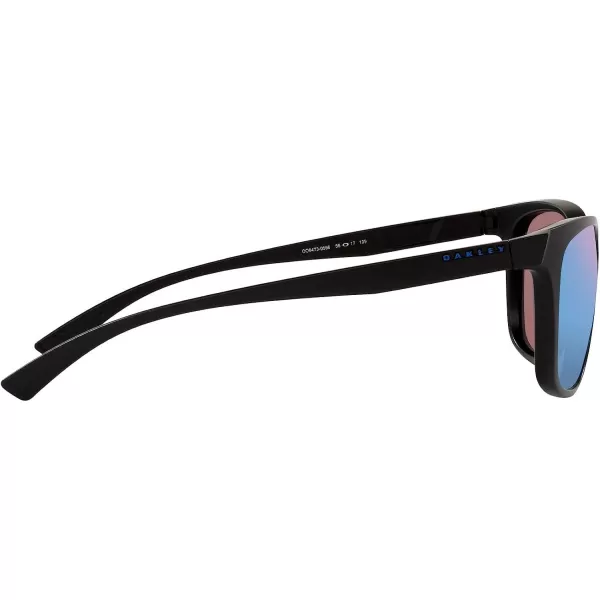 imageOakley Womens Oo9473 Leadline Square SunglassesMatte BlackPrizm Deep Water Polarized