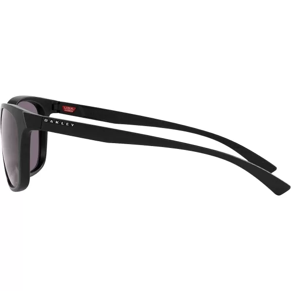 imageOakley Womens Oo9473 Leadline Square SunglassesMatte BlackPrizm Grey