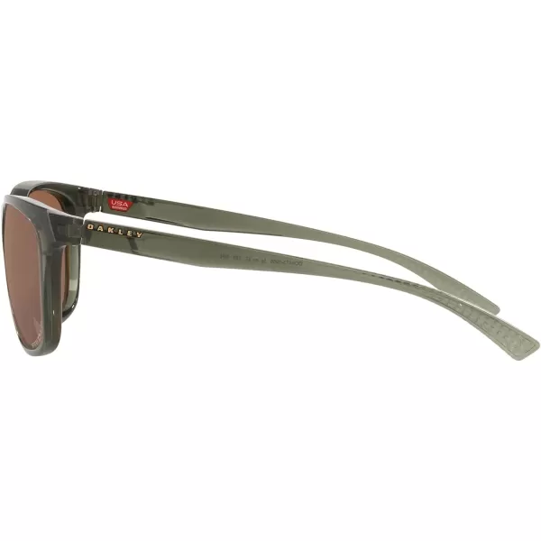 imageOakley Womens Oo9473 Leadline Square SunglassesOlive InkPrizm Tungsten Polarized